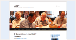 Desktop Screenshot of iamot.com